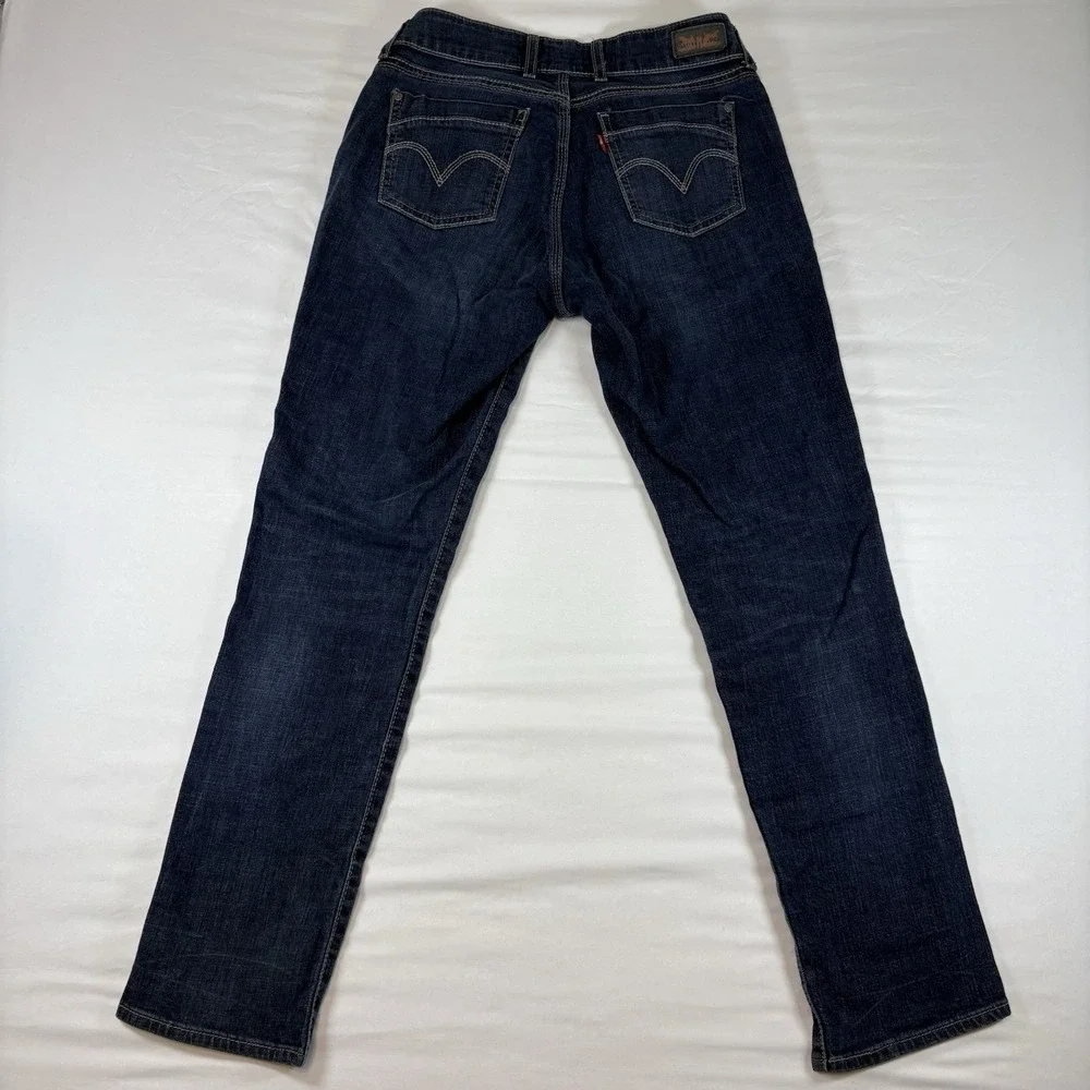 Levis 529 Curvy Skinny Jeans Womens 30x32‎ Dark Wash Stretch Modern Casual